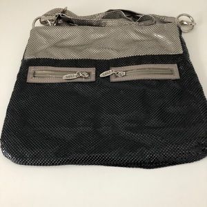 Whiting Davis mesh crossbody bag